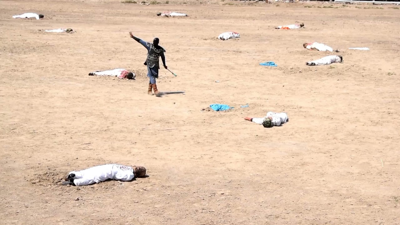 مشهد جون _ اعلام واقعه طف جسر المعلق