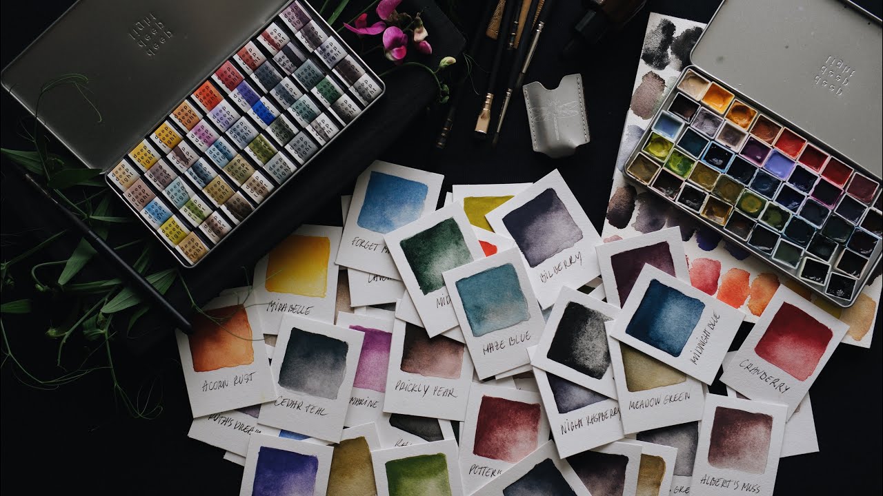 DeepDeepLight Granulating Palette Swatching @santa_smolaka