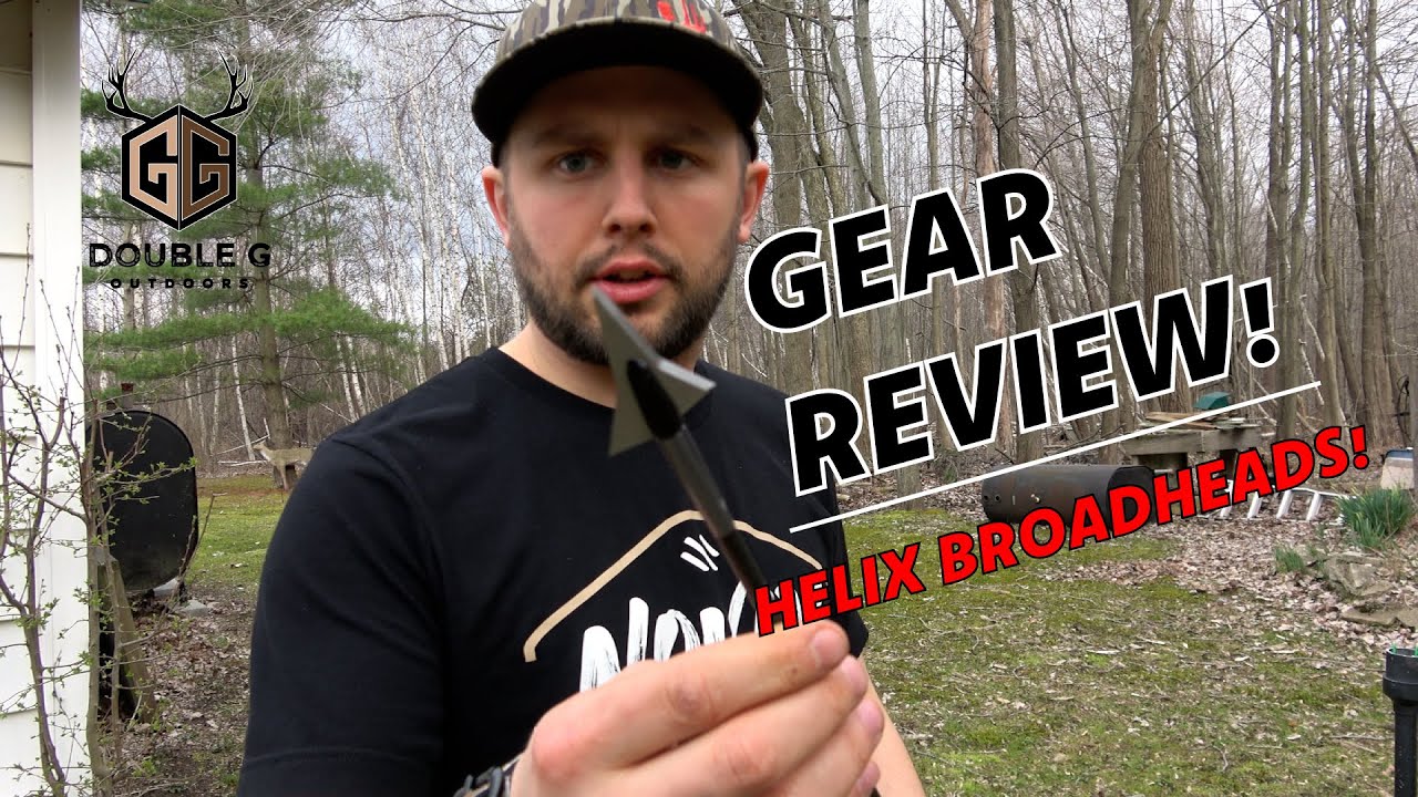 GEAR REVIEW! - Helix Broadheads! HOW DO THEY FLY???