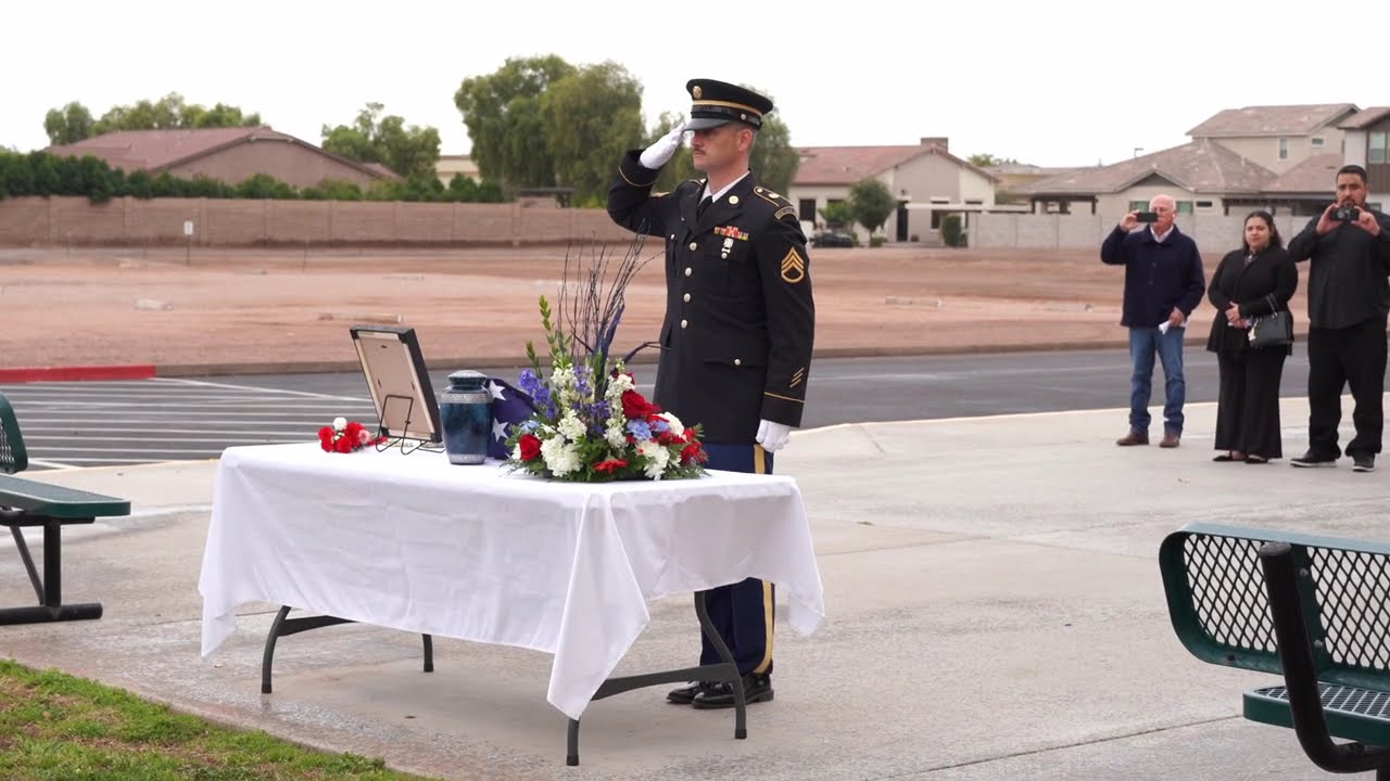 Joe G. Vasquez Honor Guard Memorial Video