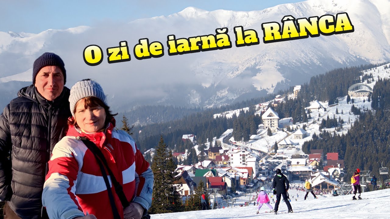 O zi de iarnă la RÂNCA ⛷️ Schi, sanie și peisaje montane