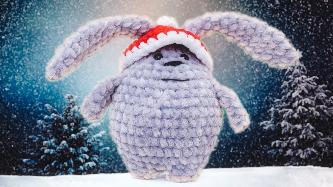 Crochet Tutorial Christmas Bunny