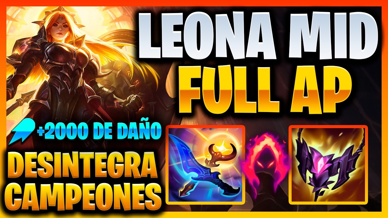 SACANDO EL MAXIMO DAÑO POSIBLE CON LEONA