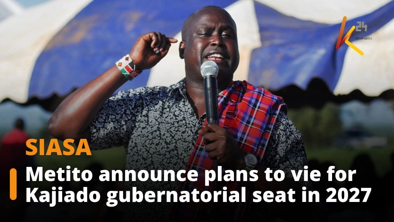 State House Comptroller Katoo ole Metito has announced plans to vie for the Kajiado gubernatorial