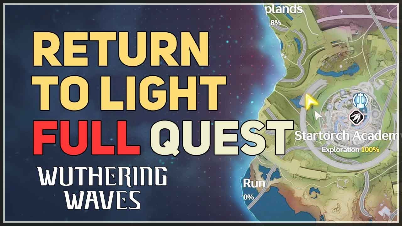 Return to Light Full Quest Wuthering Waves