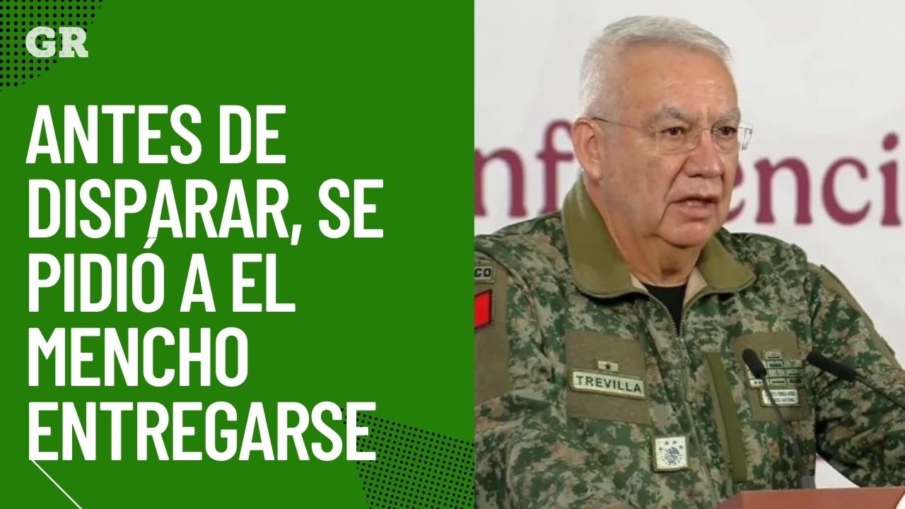Antes de disparar, se pidió a El Mencho entregarse