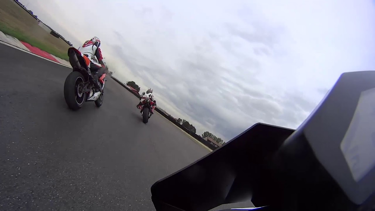 CERVESINA-Circuito Tazio Nuvolari- on-Board Yamaha MT09 Prima volta in pista con MimmoCBR600