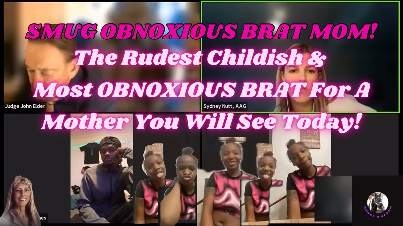 The Rudest, Childish & Most OBNOXIOUS BRAT For A Mother You Will See Today!