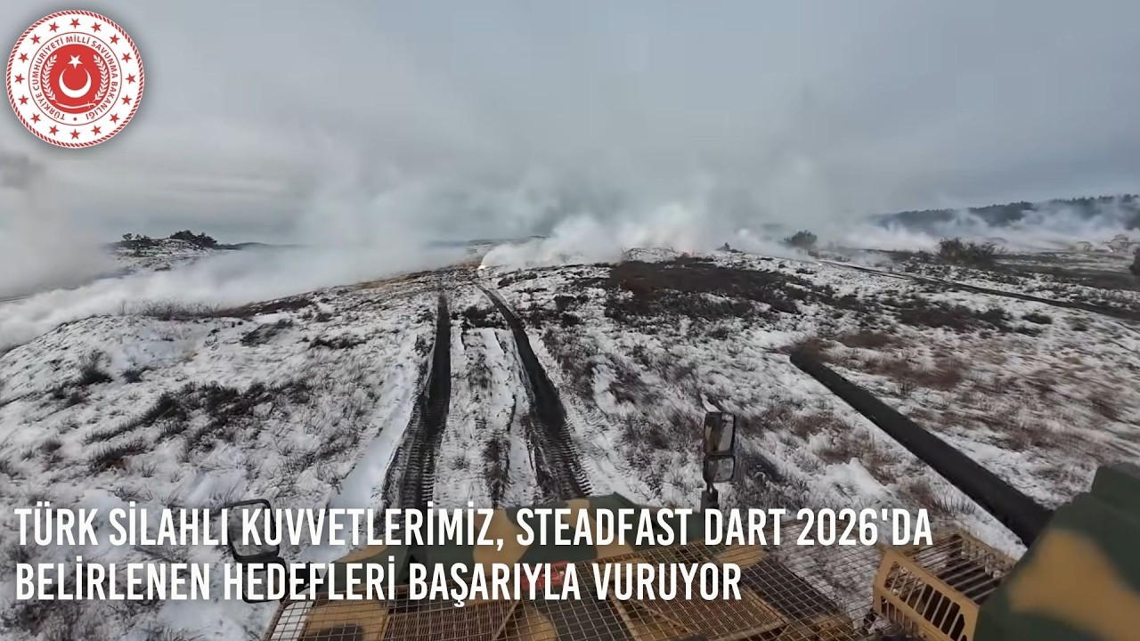 Türk Silahlı Kuvvetlerimiz, Steadfast Dart 2026'da Belirlenen Hedefleri Başarıyla Vuruyor