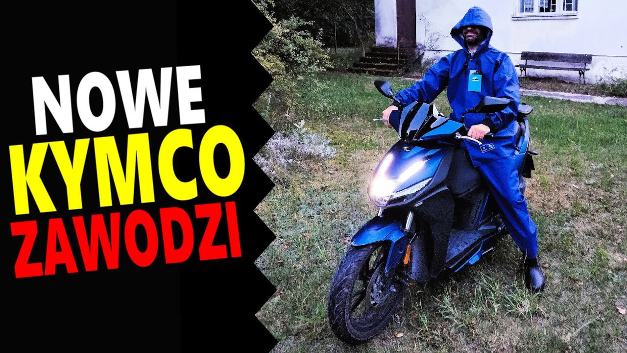 Skuter KYMCO AGILITY S 125 zepsuty po roku