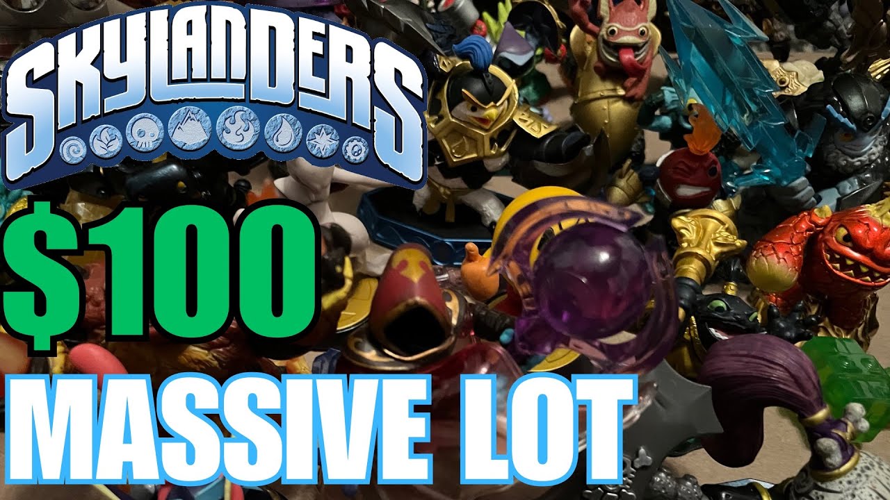 Diving Into A Huge Skylanders Lot