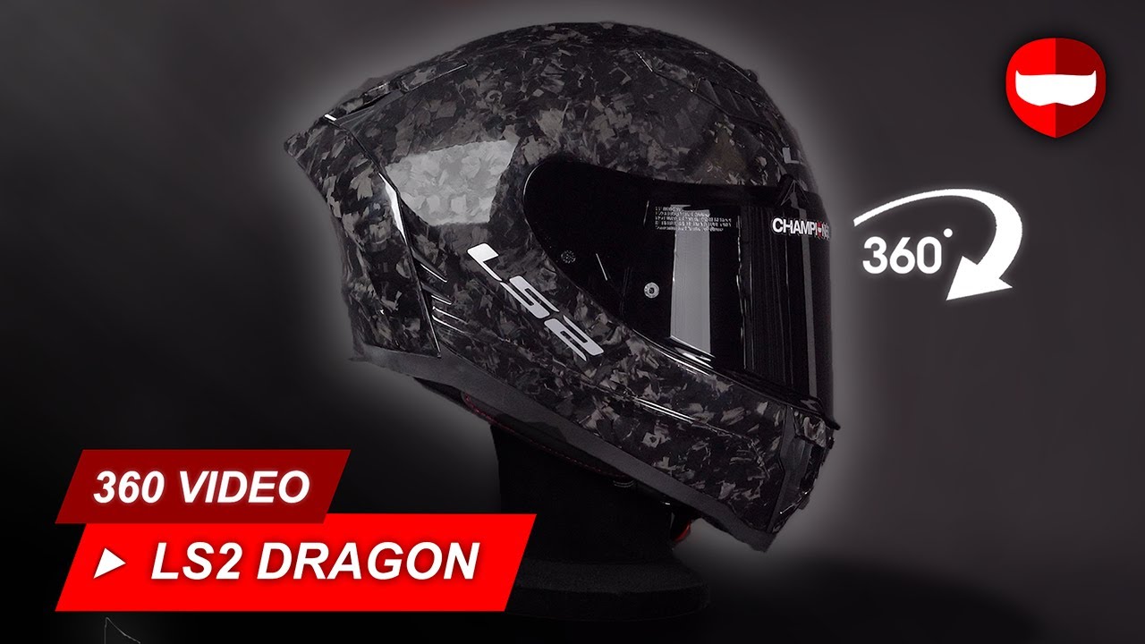 LS2 Dragon Forged Carbon - Showcase