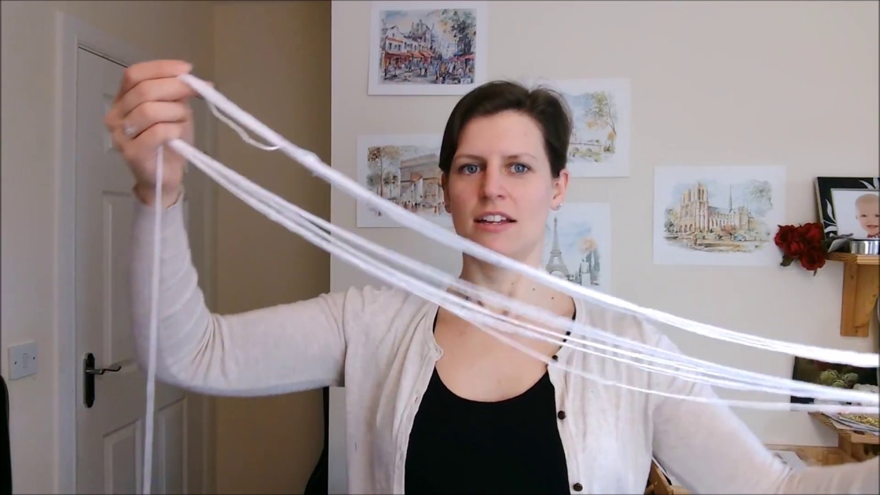 Easy, gadget free, skein winding trick!