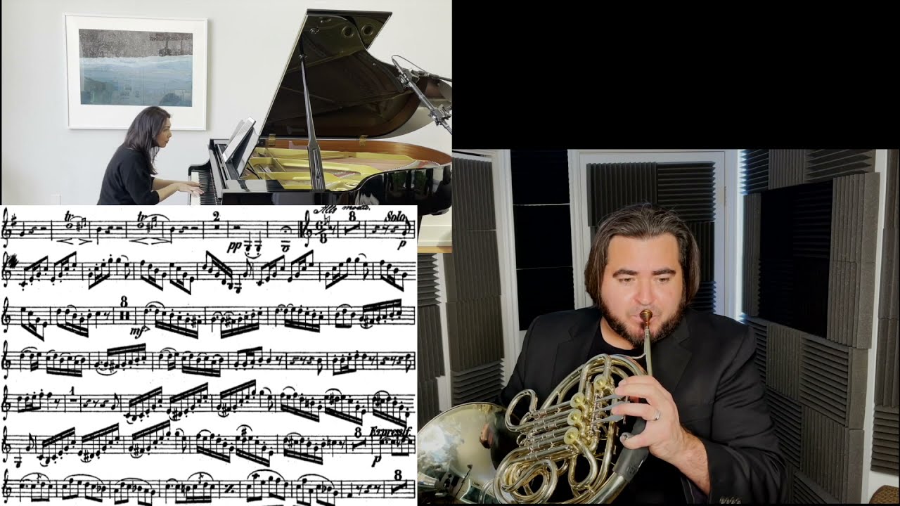 Henri Kling - Concerto Brillant for Horn // Chris Castellanos - French Horn