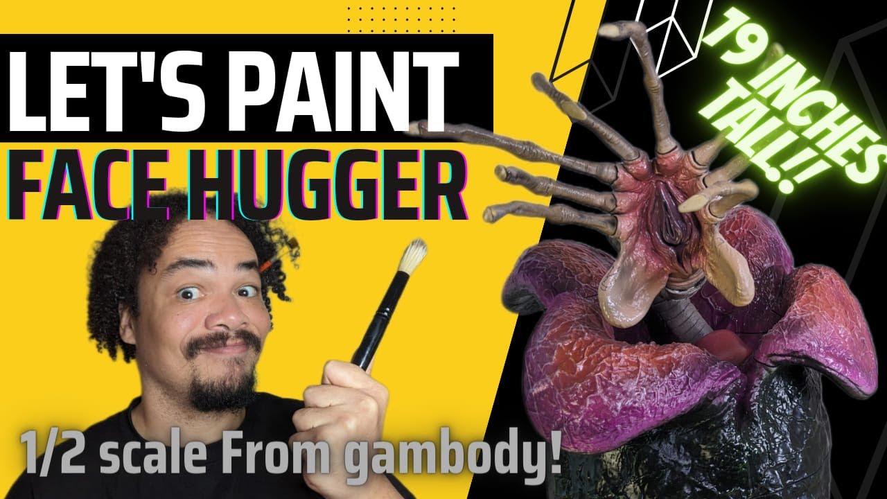 Let's Paint a Facehugger and Egg from Gambody | Step-by-Step Tutorial eps 43