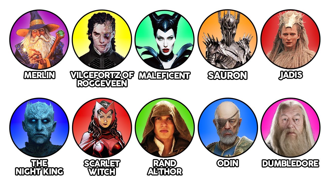 The Most Powerful Magic Users in Popular Fiction