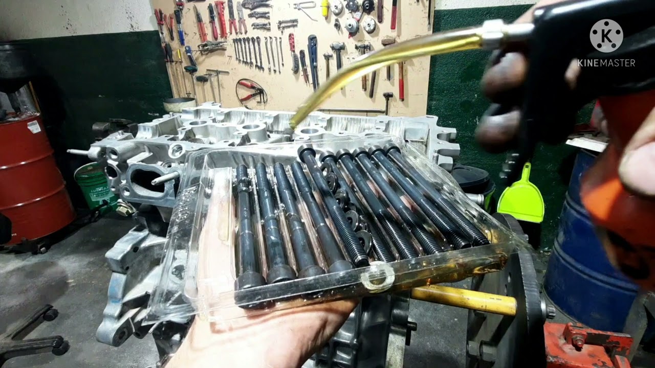 Motor Corolla 1zz  Parte 2/6 // Assembled Engine