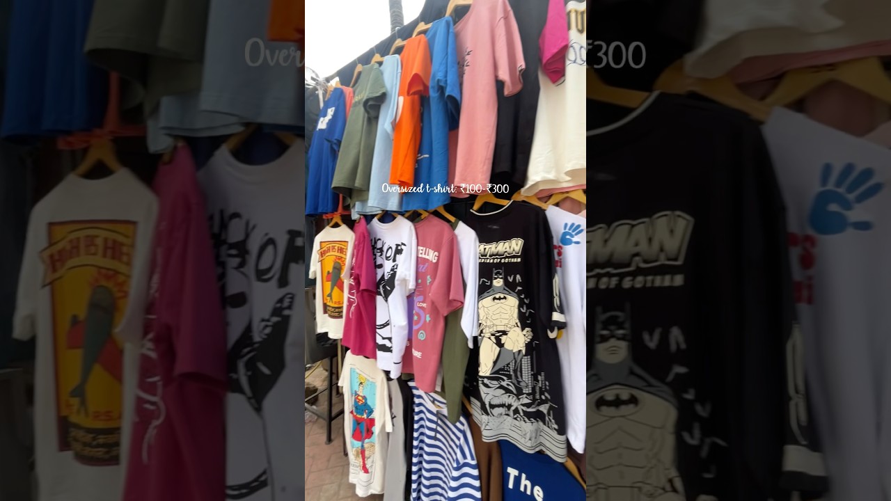 Linking Road Bandra // Mumbai Street Shopping #shorts #ashortaday #youtubeshorts