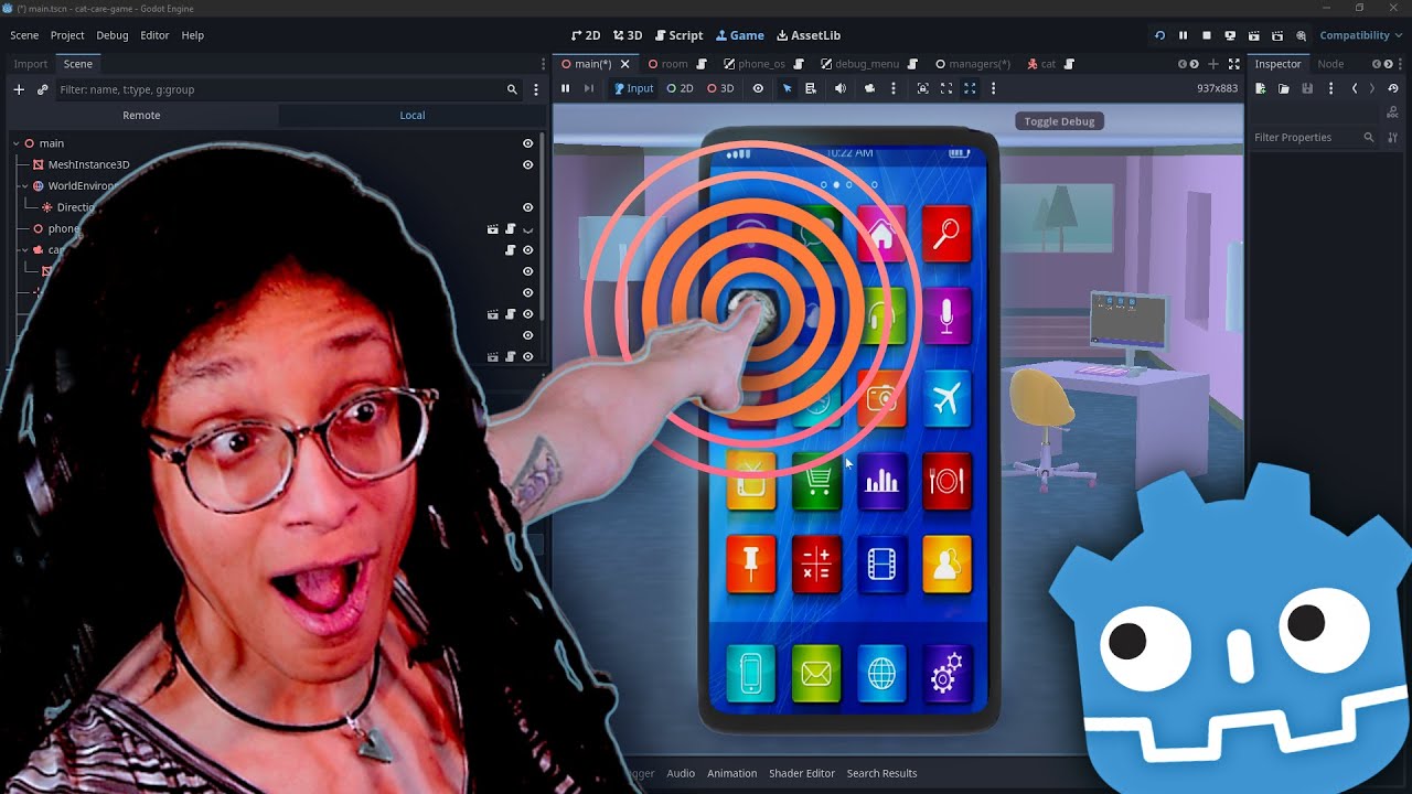 How will I make this phone interactable?