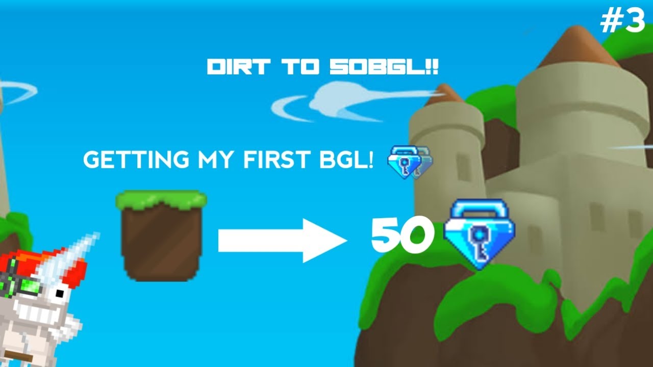 GROWTOPIA SERIES | DIRT TO 50 BGL #3 | CREATIVE PS