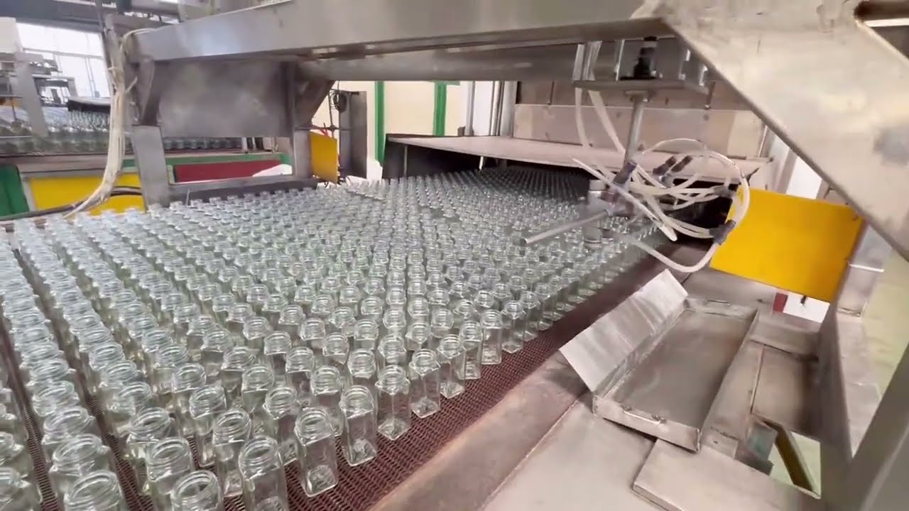 120ml Glass Spice Jar Production | Glass Maufacturer In China #customization #glasspackaging