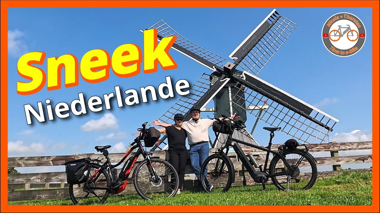 e Bike Tour Niederlande Sneek und Sneekermeer #Niederlande #Zelten #radfahren #ebiketouren #freizeit