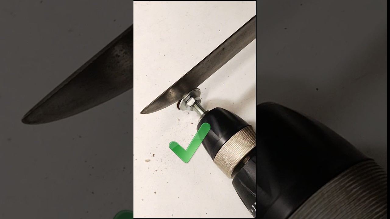 &iexcl;Qu&eacute; f&aacute;cil es hacer afiladores de cuchillos, ahora ya sabes c&oacute;mo! #cuchillos #knife