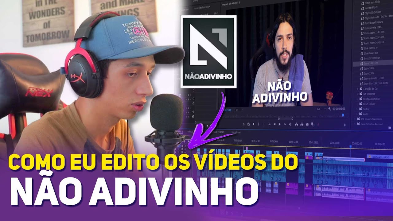 COMO EU EDITO OS VÍDEOS DO CANAL 