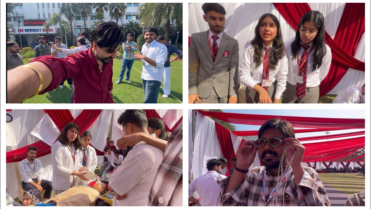 National Science day 😬 | Viralhood | CGC university mohali | Aakash Rana | Akhil Rana