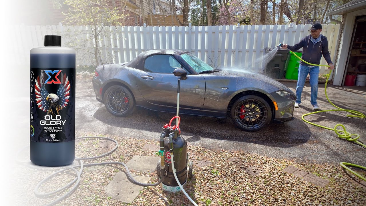 Easiest Car Wash Ever! (ft. Chem-X Old Glory, Deionized Water, and Why I Don't Like Flexzilla Hoses)