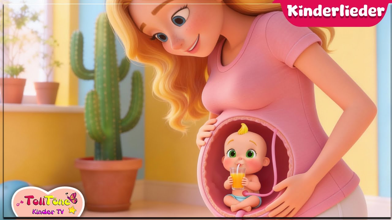 Baby im Mutterleib &ndash; Was passiert wirklich in Mamas Bauch? 👶❤️ ToliT&ouml;ne - Kinderlieder
