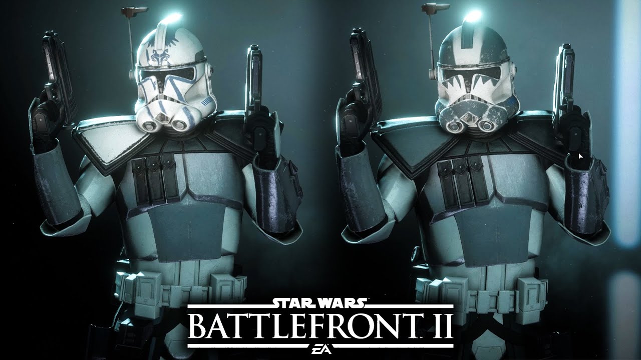 104TH WOLFPACK ARC TROOPER MODS! - Star Wars Battlefront 2 Mods by epicspeedypie