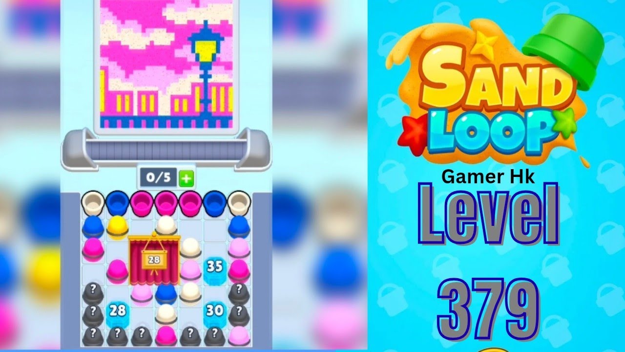 Sand loop level 379 Walkthrough Solution 
