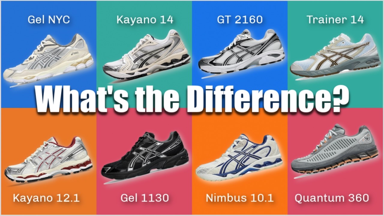 Полное руководство по ASICS: описание каждой популярной модели.