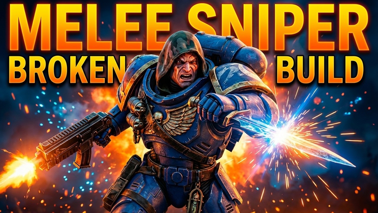 Sniper Close Range & Melee Combat build Guide | Space Marine 2