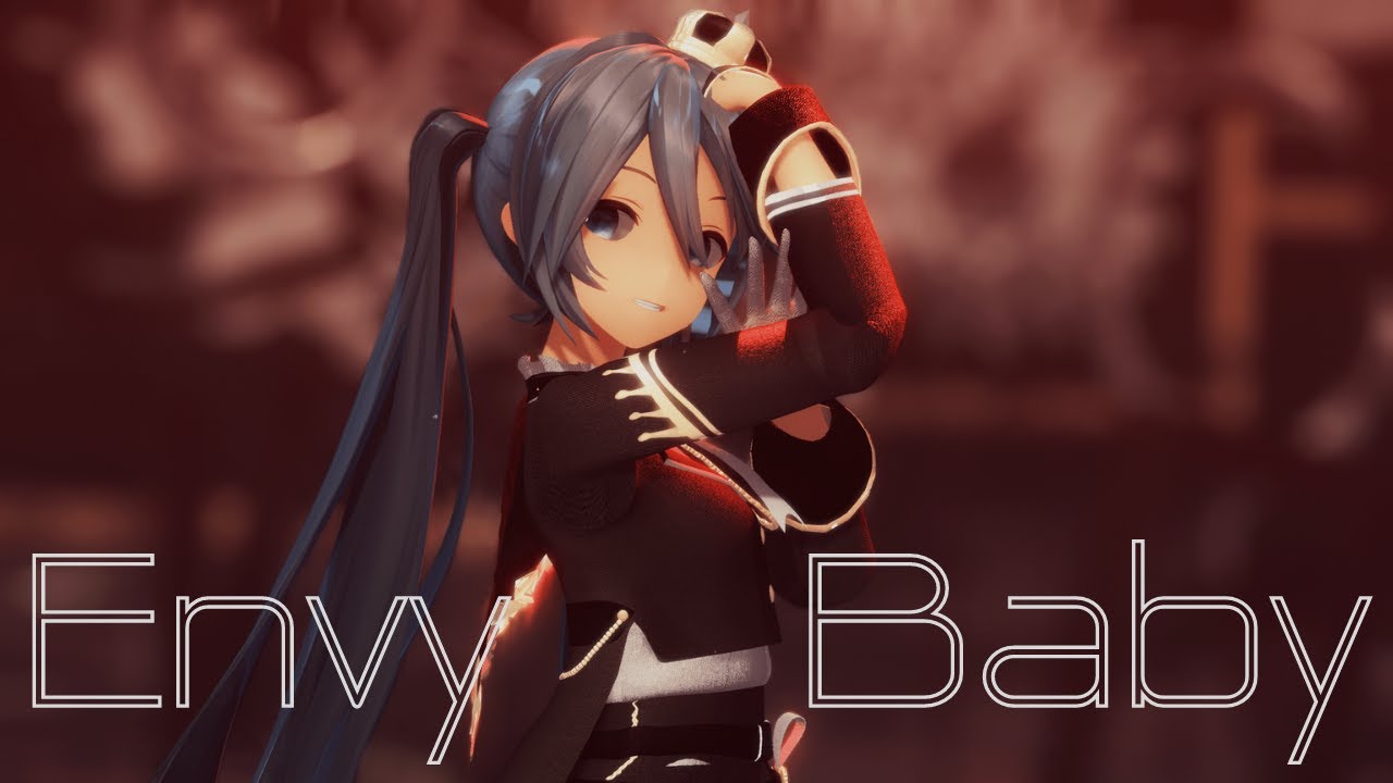 【MMD】エンヴィーベイビー【YYB Miku Crown Knight】【4K】