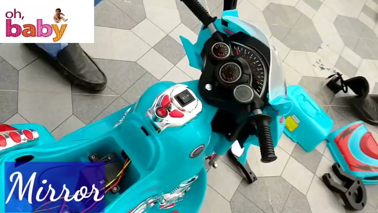 Oh baby battery operated bike c051 assembling video 720p