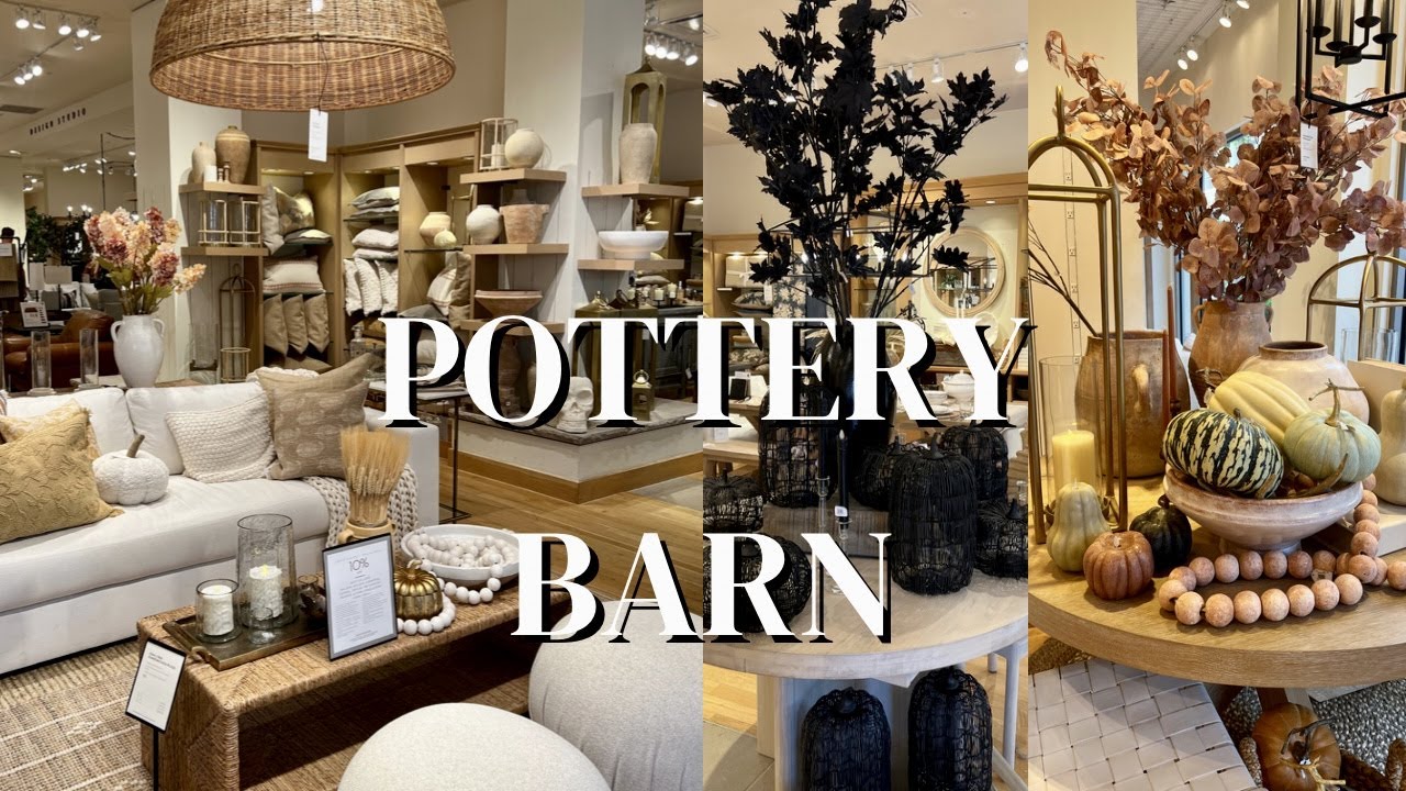 What's new at the Pottery Barn? // Pottery Barn Fall Decor 2023