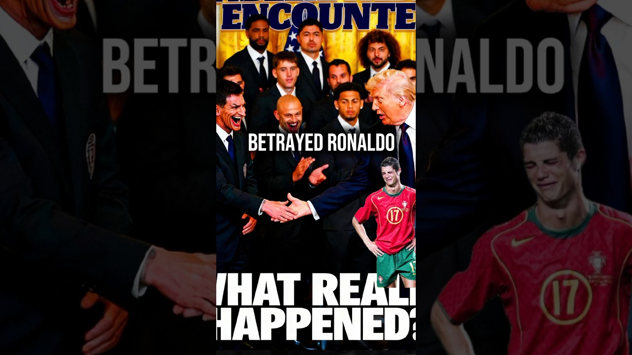 How Trump Brought Ronaldo Into Messi&rsquo;s Meeting 😳