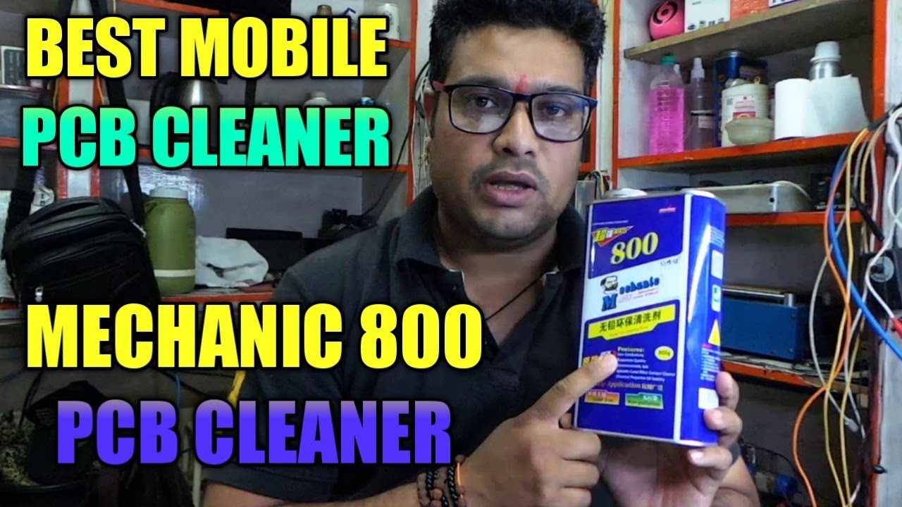 Best Mobile PCB Cleaner Mechanic 800 PCB Cleaner With LED Free #mobilerepairing #pcbcleaner