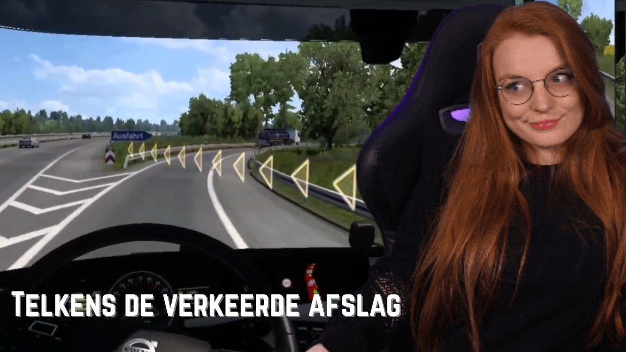 Telkens de verkeerde afslag. Doe normaal... Eerste rit in Euro Truck Simulator 2