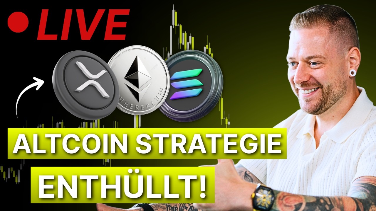 LIVE: Meine Altcoin-Strategie, mit der auch Anfänger Trades finden - 17.03.2026