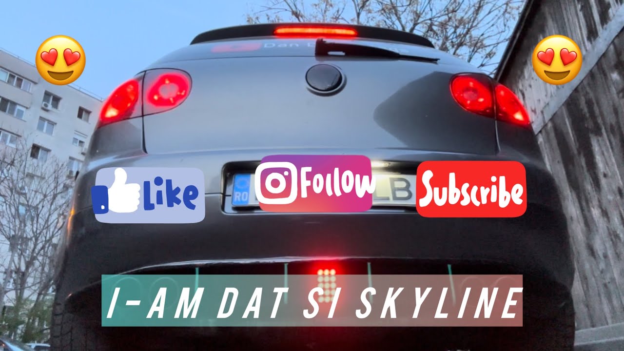 AM PUS CERCURI LED LA GOLF 5 SKYLINE MOD
