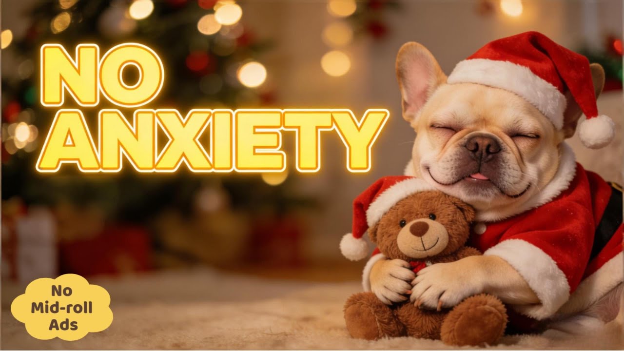 3 HOURS 🔴 STOP French Bulldog Barking! 🐶 Calm Dog Music for Anxiety (No MID-ROLL Ads)