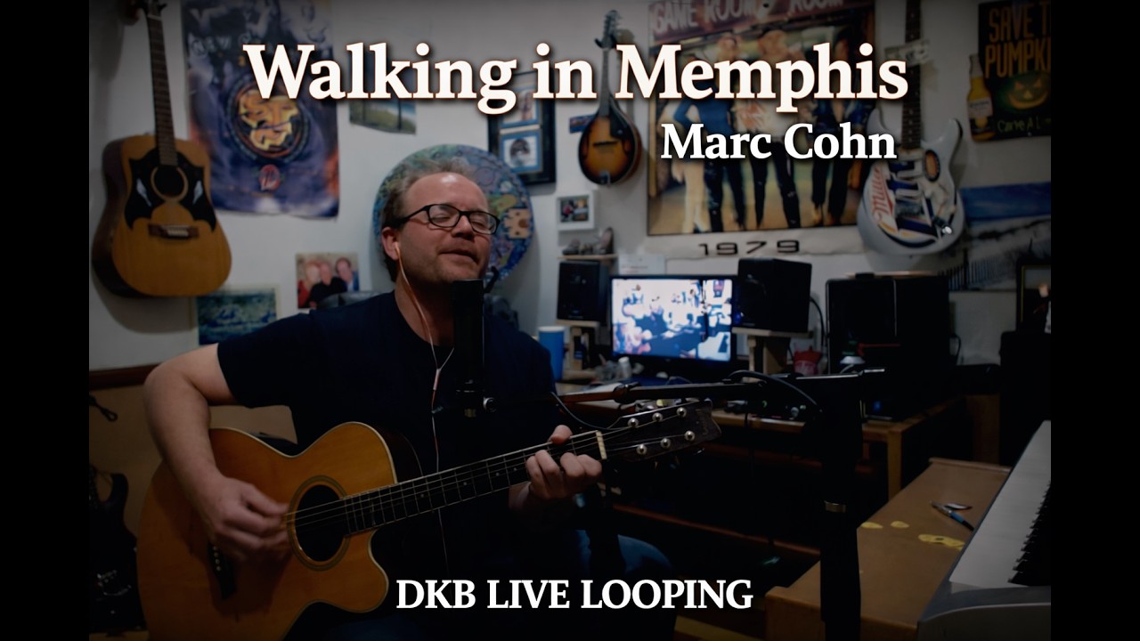 Walking in Memphis - Marc Cohn (acoustic cover) | David K Butler (DKB Live)