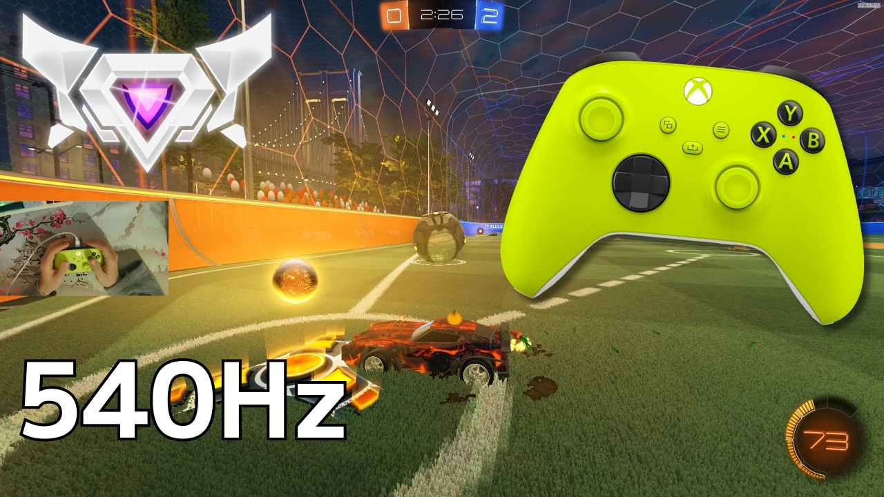XBOX Series S ASMR 😴 Rocket League Ranked 🏆 Satisfying 360 FPS 4K