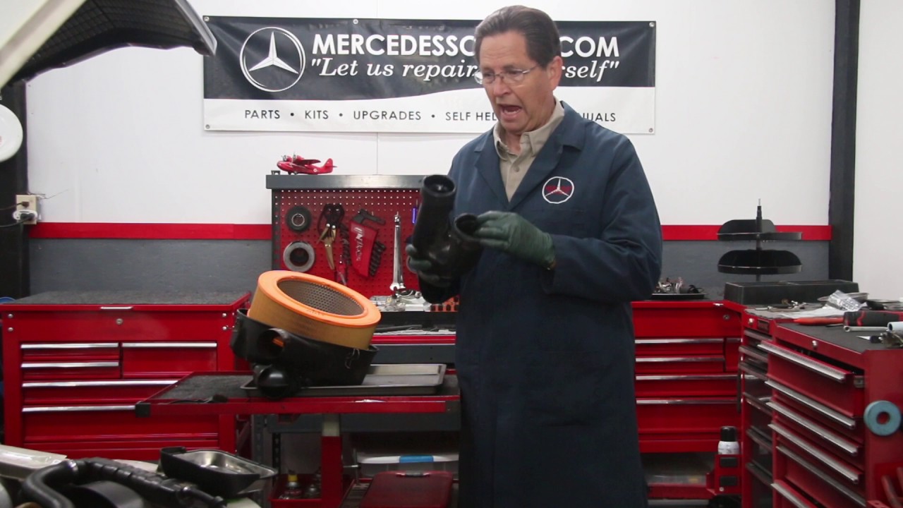 Casper the Friendly Benz Part 14: Air Intake and Turbo Leak Inspection W116 300SD
