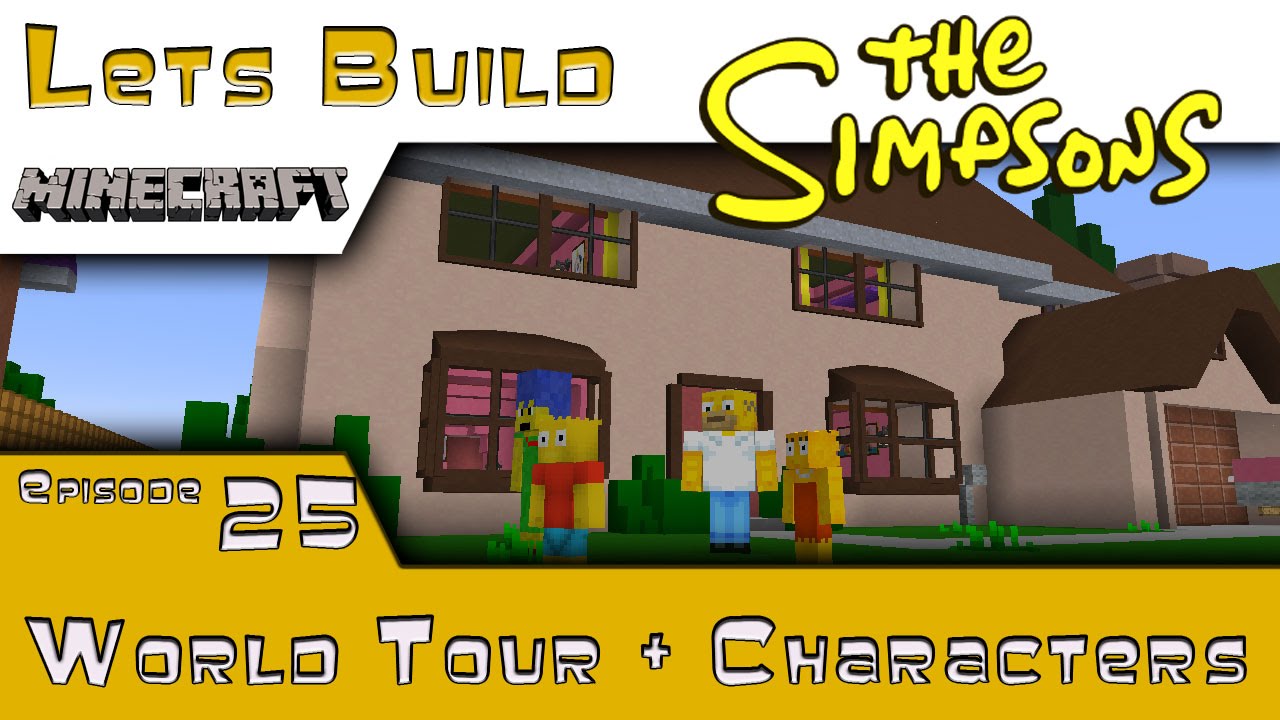 Minecraft :: Springfield Lets Build :: World Tour :: E25
