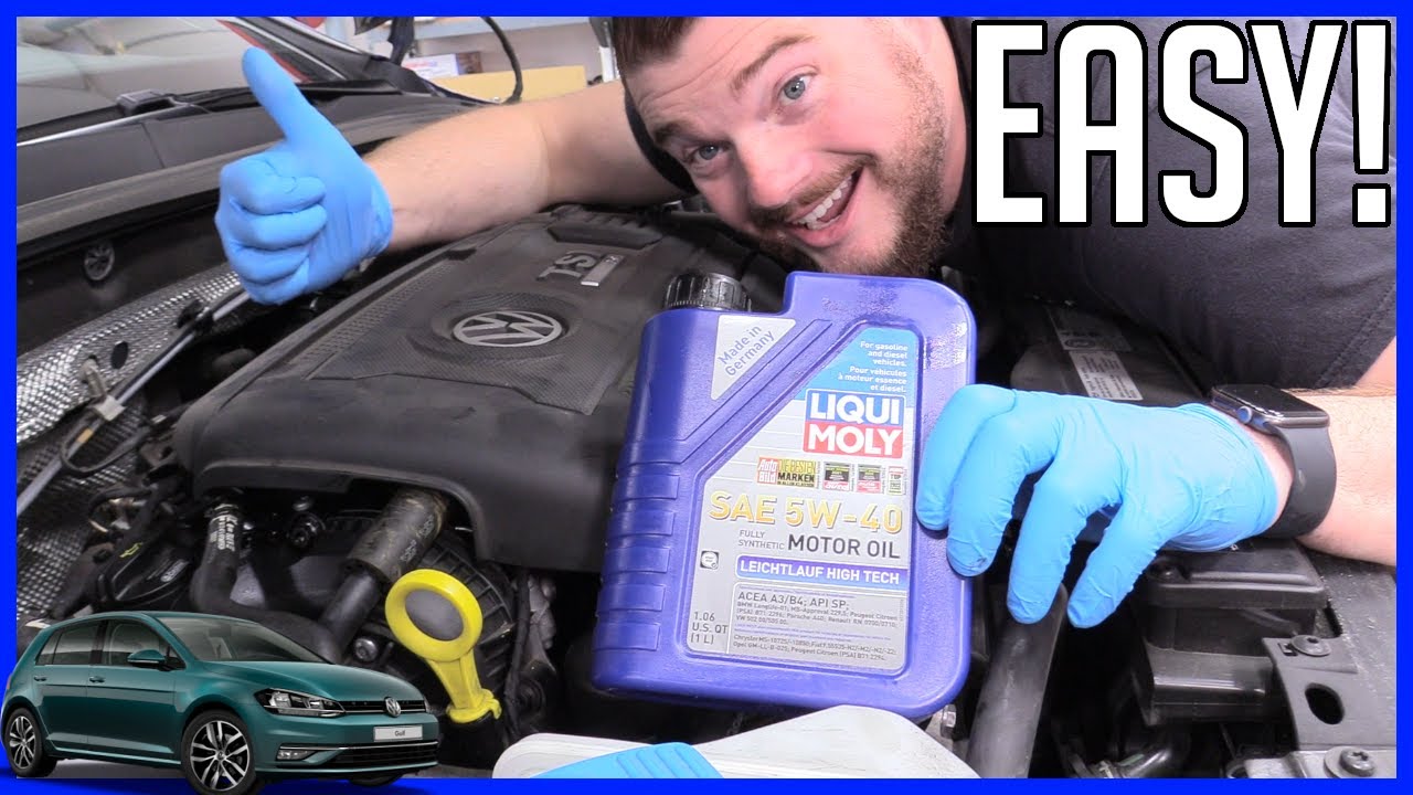 How to Change Oil and Filter Volkswagen Golf R 2015-2021 Mk7 | EASY!
