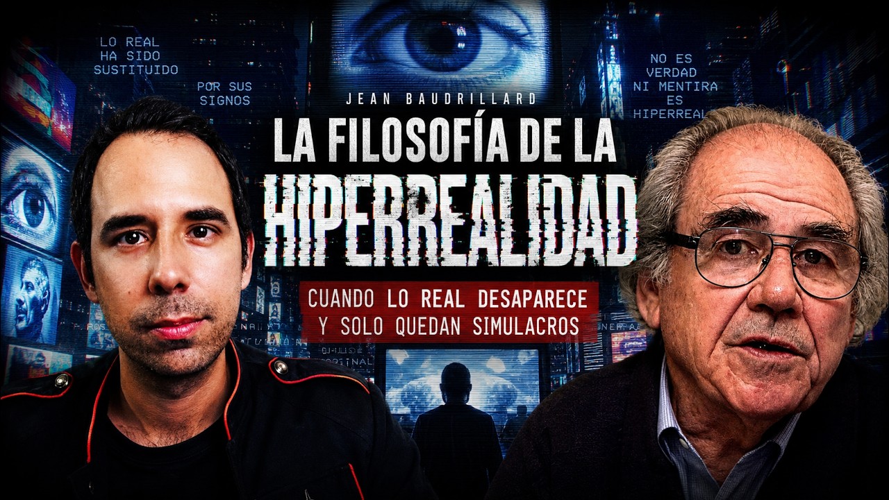 🔴 Jean Baudrillard: Hiperrealidad 👉 &iquest;Qu&eacute; es la REALIDAD? (La Ilusi&oacute;n Vital)